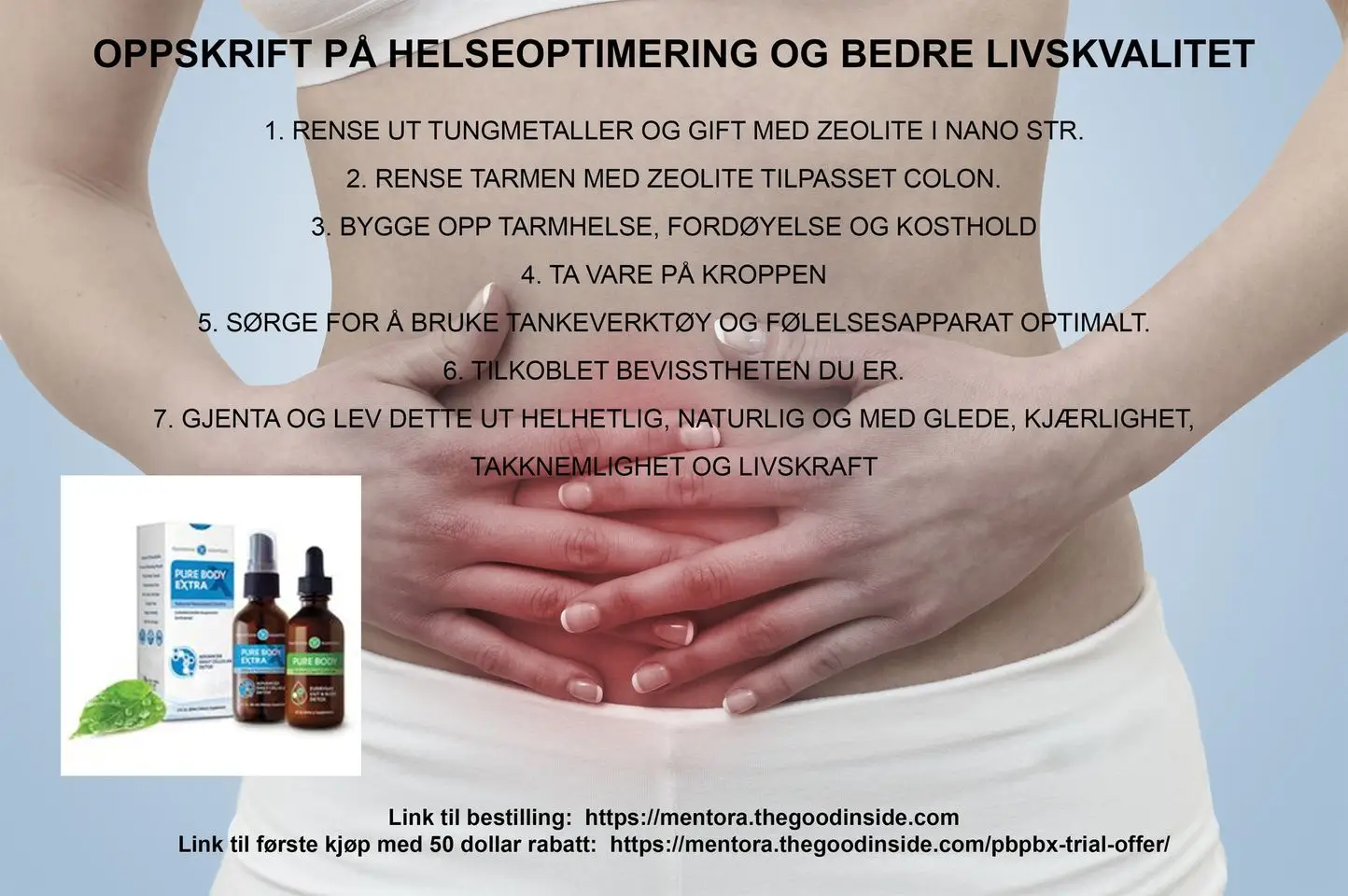 colon, body, mind, helhetlig helseoptimering, zeolite, renselse og oppbygging
